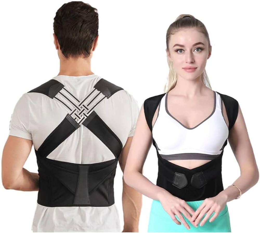 Adjustable Back Posture Corrector/ Slouching Relieve Pain Belt Women Men