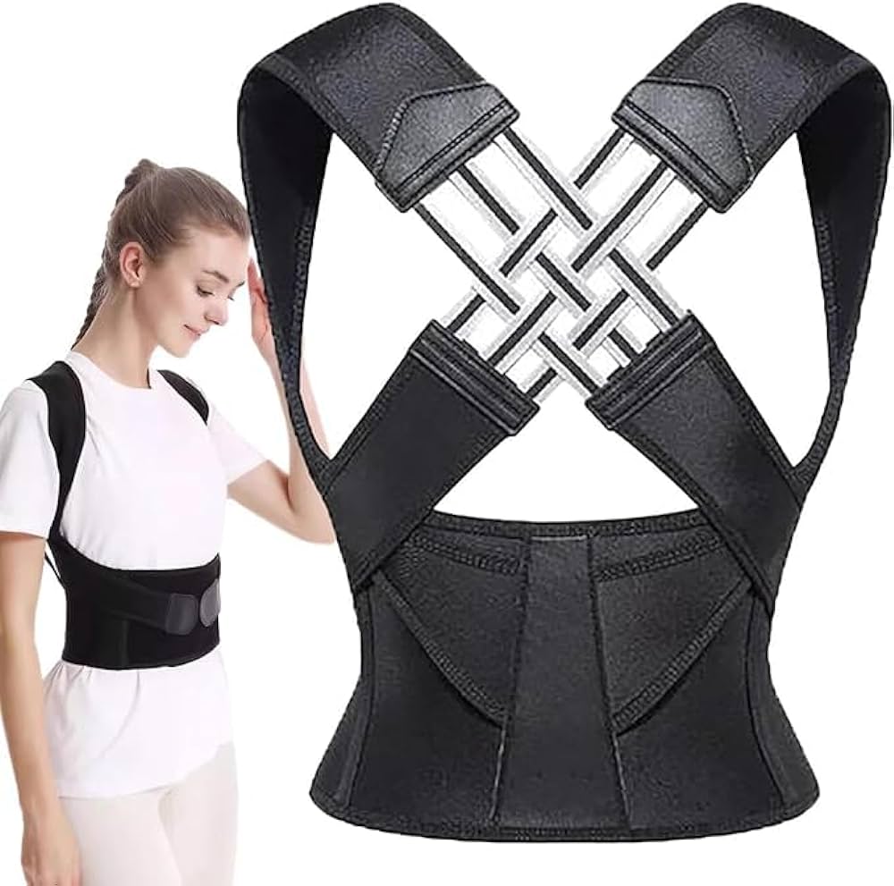 Adjustable Back Posture Corrector/ Slouching Relieve Pain Belt Women Men